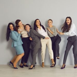 WOMEN'S PROFESSIONAL BUSINESS WEAR - PREMIUM QUALITY - 44 LB BALE OF FOLDED CLOTHING.