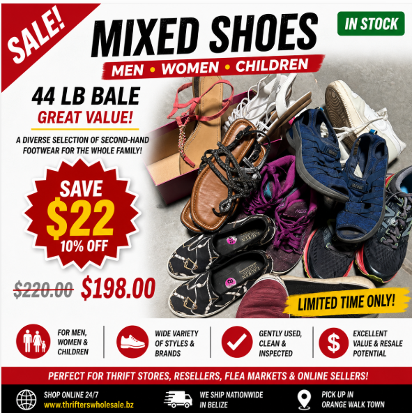 MIXED FOOTWEAR - GREAT VALUE