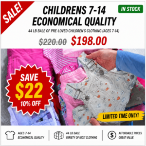 CHILDRENS 7-14 ECONOMICAL QUALITY
