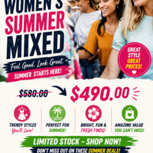 WOMEN'S SUMMER MIXED - PREMIUM QUALITY