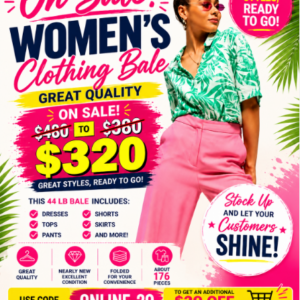 WOMEN'S MIXED - GREAT QUALITY - BALE 1512